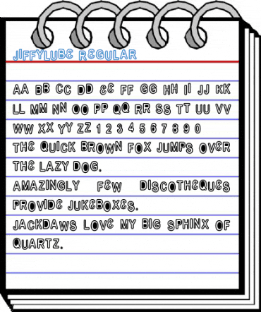 JiffyLube Regular Font