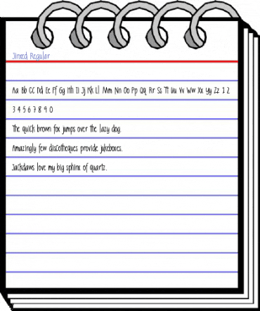 Jinxed Regular Font