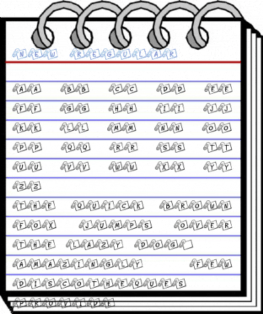New Regular Font