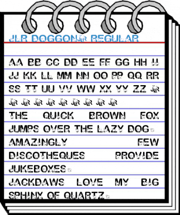 JLR Doggon! Regular Font
