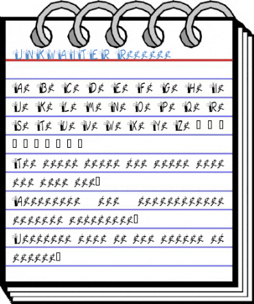 JNKWAITER Regular Font