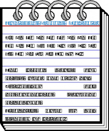 JohannesBricks Regular Font
