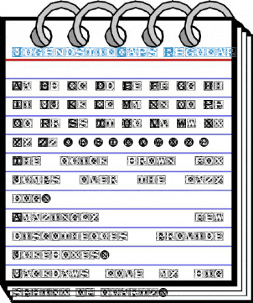 JugendstilCaps Regular Font