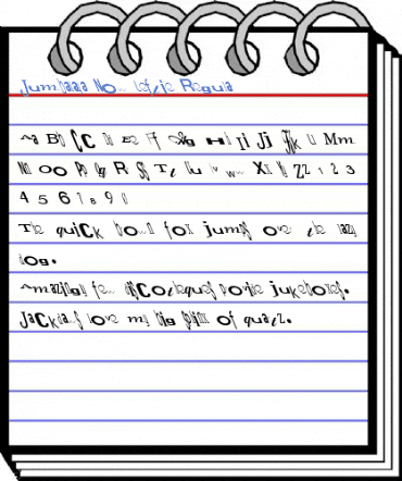 Jumbalaya Now Leftie Regular Font