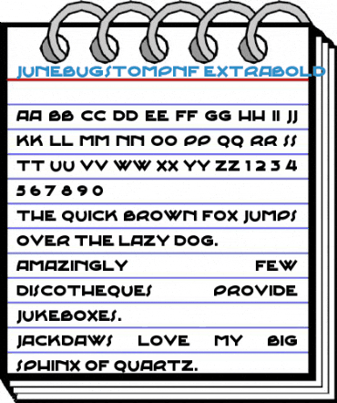 JunebugStompNF Font