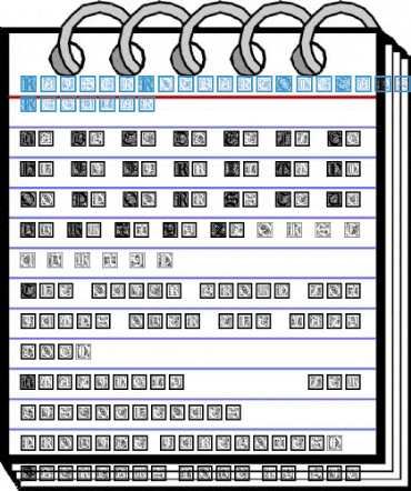 KaiserRotbartOneCaps Font