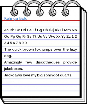 Kalinga Font
