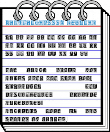 KapitalCapsSSK Regular Font