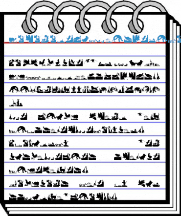 KarawaneSilhous Regular Font