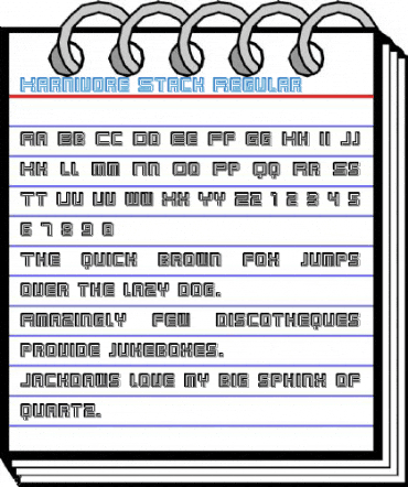 Karnivore Stack Regular Font