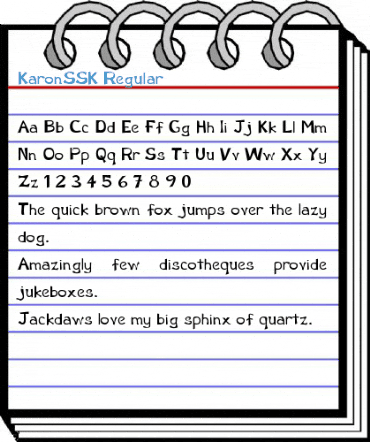 KaronSSK Regular Font