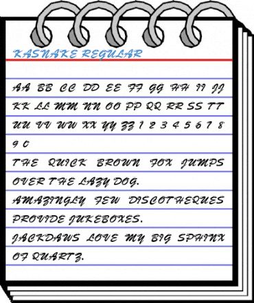 KASnake Regular Font