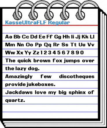 KasseUltraFLF Regular Font