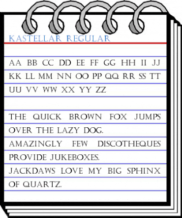 Kastellar Regular Font