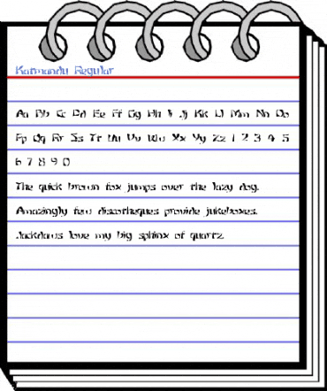 Katmandu Regular Font