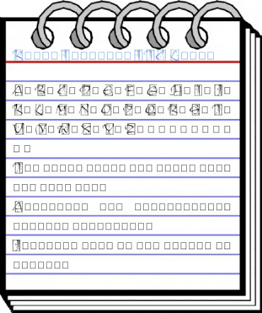 Kendo Initials ITC Font
