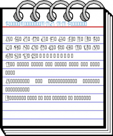 KendoInitialsITC TT Regular Font