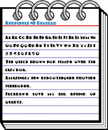 Kerfuffle NF Regular Font