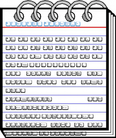 Key-Top Regular Font