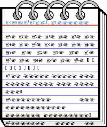 KGMUSIC1 Regular Font