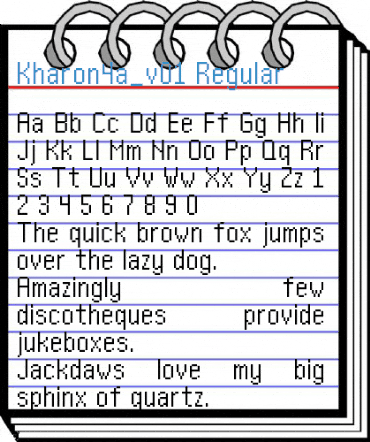 Kharon4a_v01 Regular Font