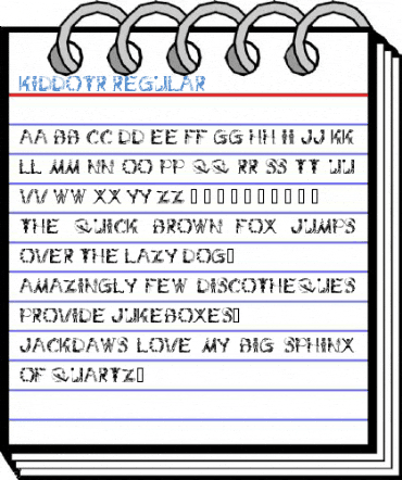 KiddoTR Regular Font