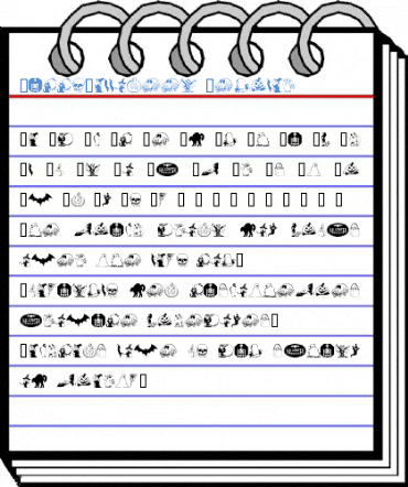 KiddyHalloween Regular Font