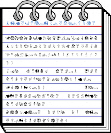 KidsDrawings Regular Font