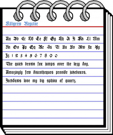 Killigrew Regular Font