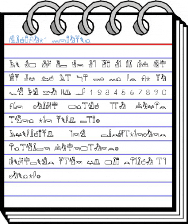 KingTut1 Regular Font