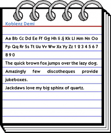 Koblenz Demi Font