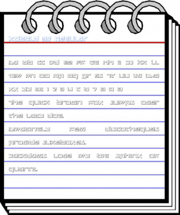 Kobold 3D Regular Font