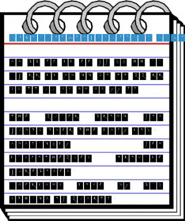 KochsLongCapsSquares Regular Font