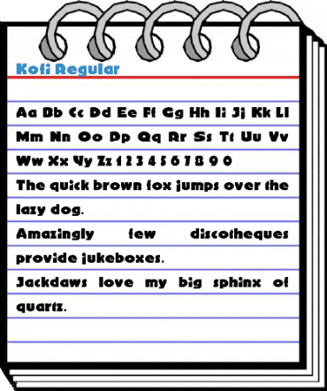 Kofi Regular Font