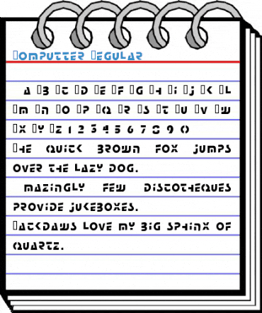 Komputter Regular Font