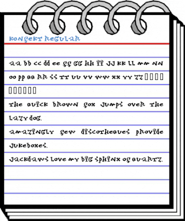 Konfekt Regular Font