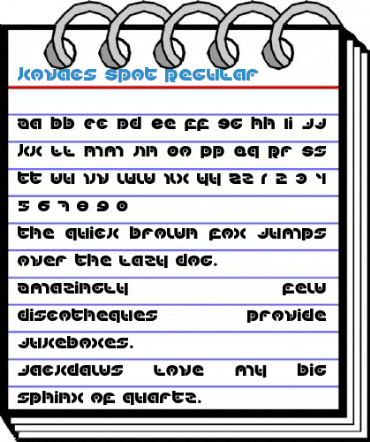 Kovacs Spot Regular Font