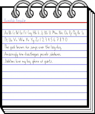 Kowalski Regular Font