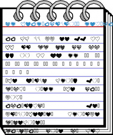 KR Heartalicious Regular Font