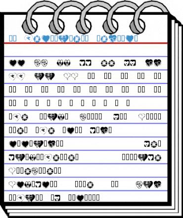 KR Heartiness Regular Font
