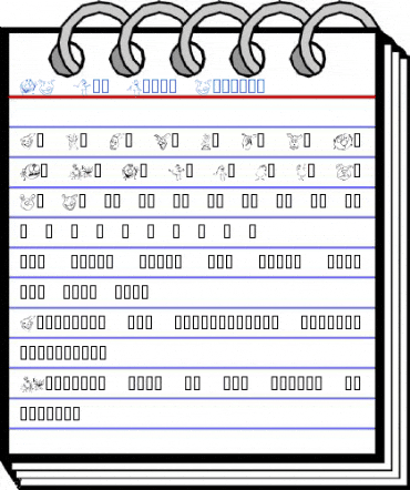 KR Lil Mites Regular Font