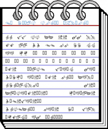 KR Music Class Regular Font