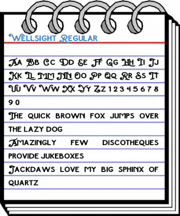 Wellsight Regular Font