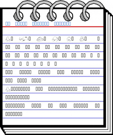 KR Scrap Teddies Regular Font