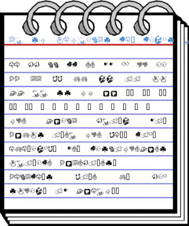 KR St Patricks Day Dings Regular Font