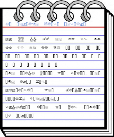 KR Teatime Dings Regular Font