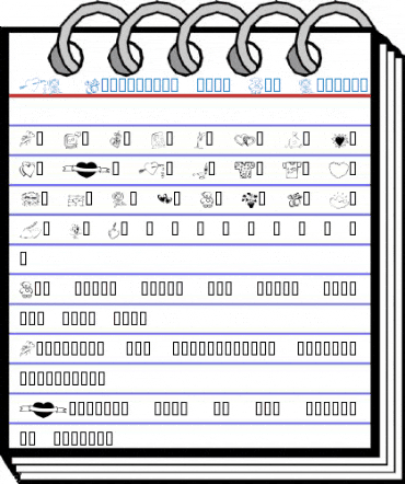 KR Valentines 2006 Ten Regular Font