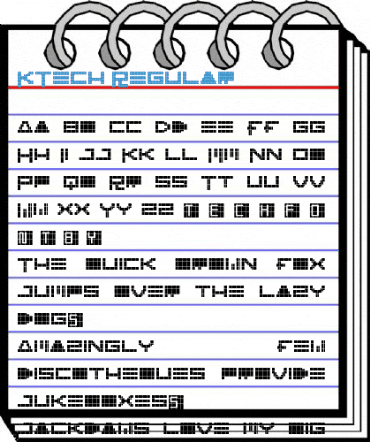 KTech Regular Font