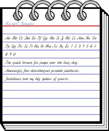 KursivC Regular Font
