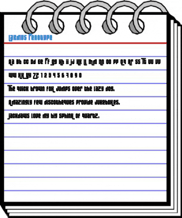 Lakmus Fenotype Font